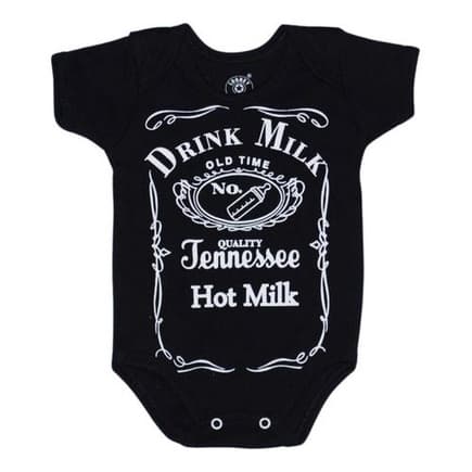 Body De Bebe Temático Mesversario Divertido Rock Bandas