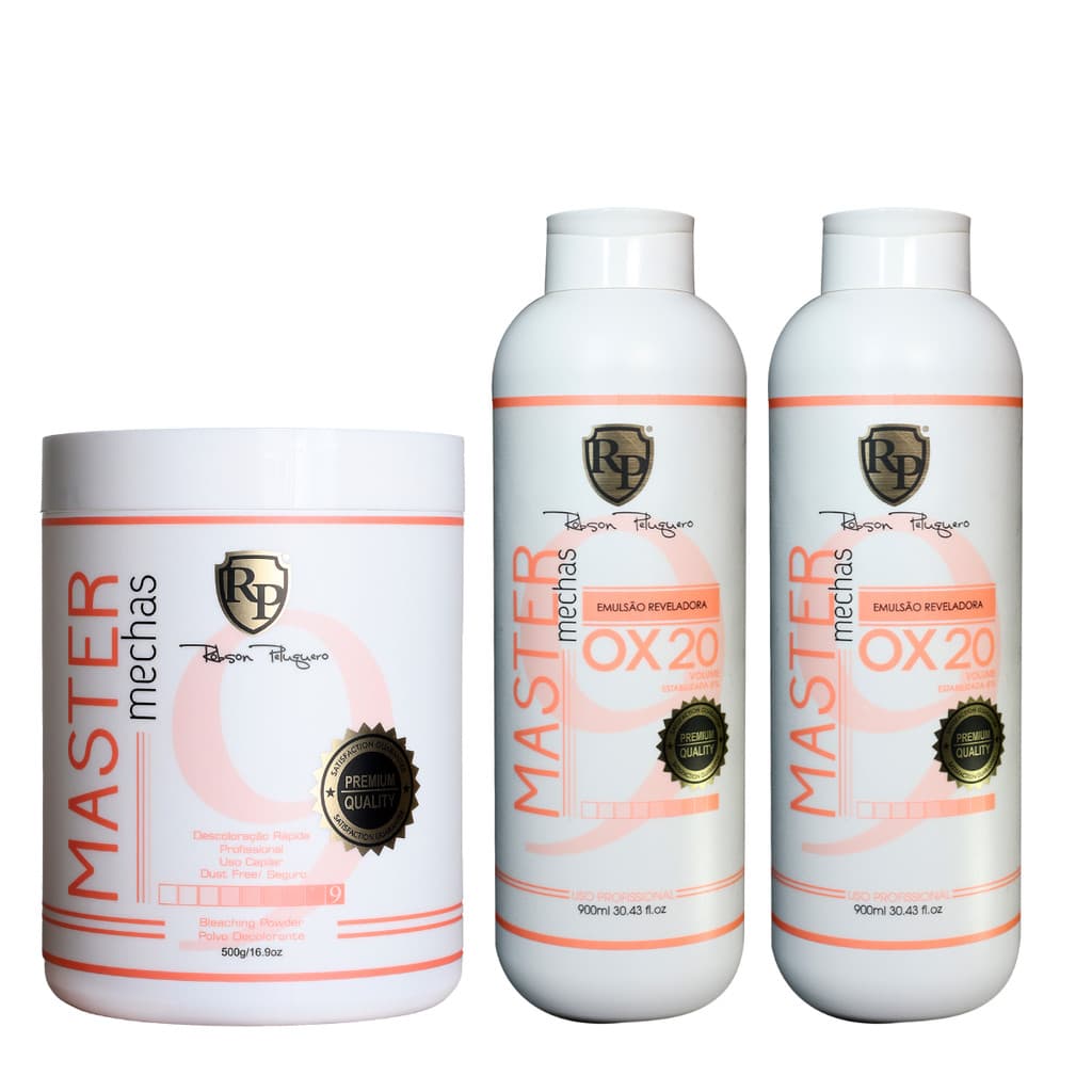 Compre Po Descolorante + Ox 20 Master Mechas E Leve Outra Ox