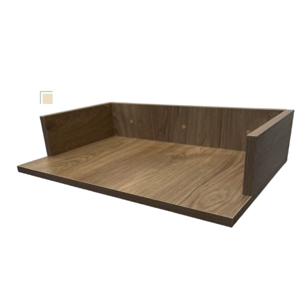 Suporte para impressoa de parede home office amadeirada MDF