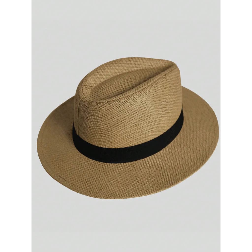 Chapéu Moda Panamá Shantung - Aba Média 7cm Chapelaria
