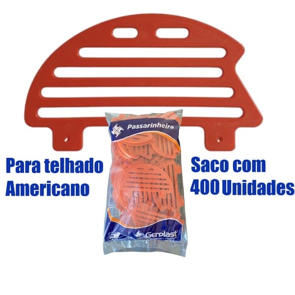 Kit Com 400 und de Tela Passarinheira Americana - Ocre