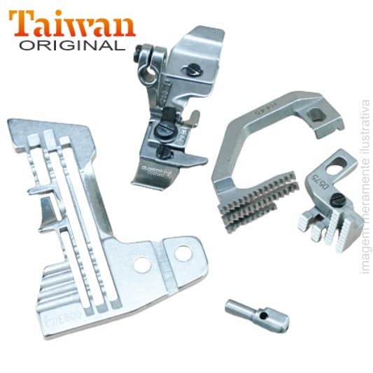 CONJUNTO OVERLOCK SERIE 737F (CHAPA E800) H445, D575, KG131, P253