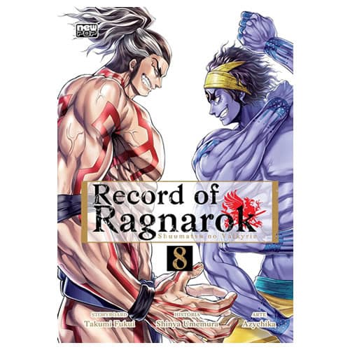 MANGA NEW POP: RECORD OF RAGNAROK  VOL.8 Novo lacrado e em português