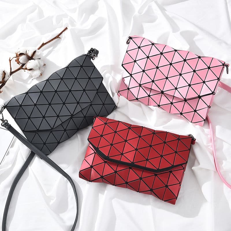 Bolsa de embreagem feminina bolsa pequena elegante elegante bolsa envelope de grande capacidade bolsa geométrica diamant