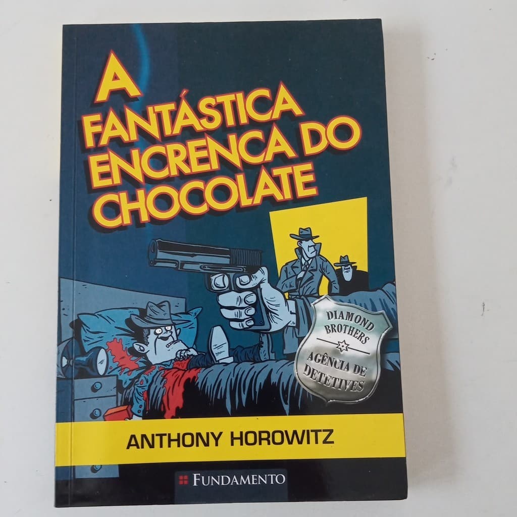 Livro Diamond Brothers 1 A Fantástica Encrenca Do Chocolate