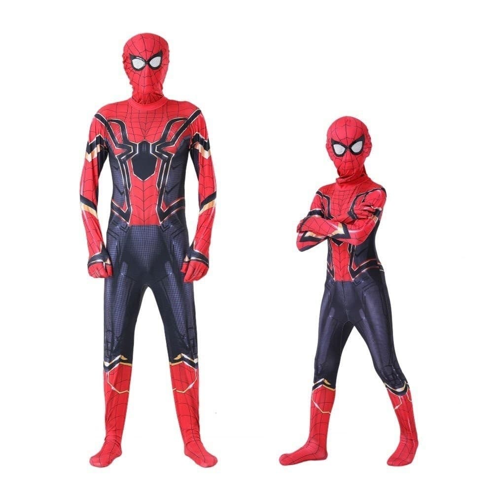 Fantasia Homem-Aranha Traje De Corpo Heróis Roupa  2 A 12 Anos Venon Cosplay Carnaval