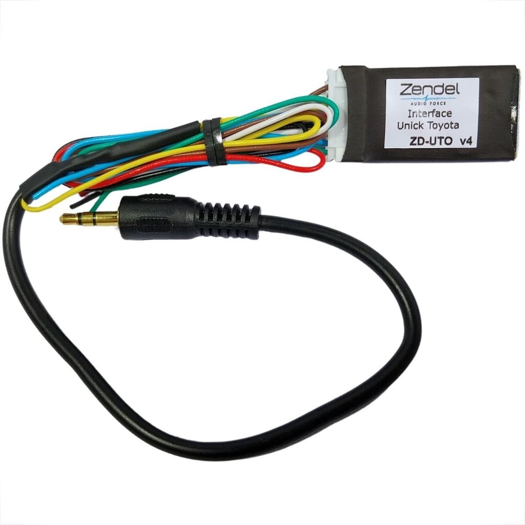 INTERFACE CONTROLE COMANDO DE SOM NO VOLANTE LINHA TOYOTA HILUX COROLLA ETIOS SW4 RAV4 ZD-UTO V4