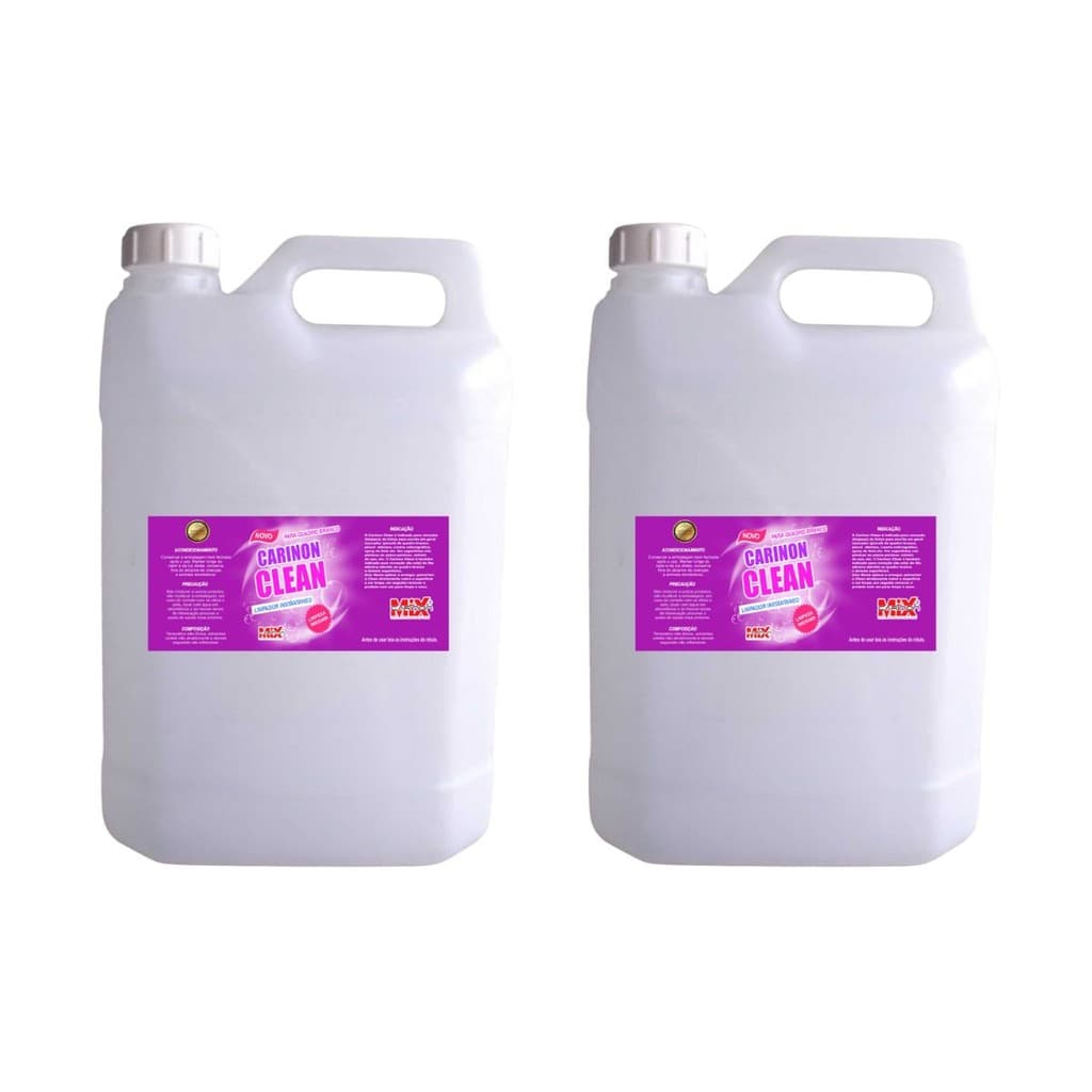 2x Limpador Especial P/ Quadro Branco Carinon Clean 5 Litros