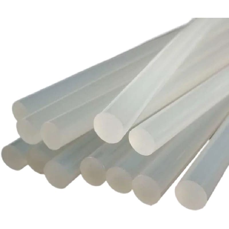 Bastão Cola Quente Grosso Transparente Forte Pacote C/ 1kg