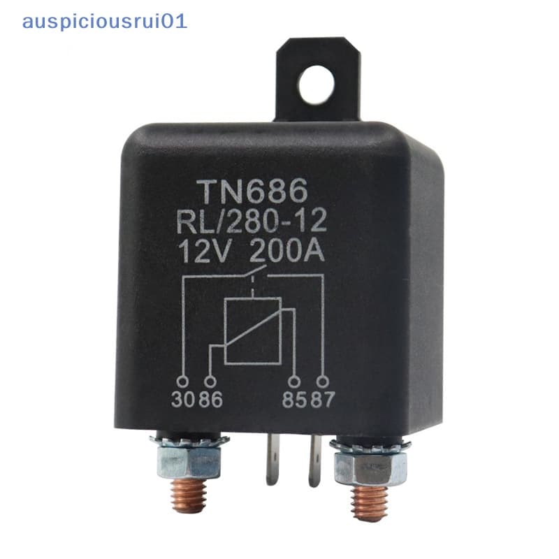 [Auspiciousrui01] Relé Starg De Alta Corrente 200A 100A 12V/24V De Partida De Pesada Automotiva Carro