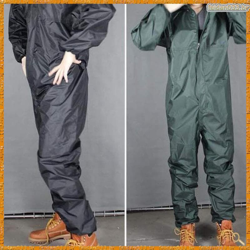 feidan033 . br # Fashion Capa De Chuva De Motocicleta/Conjunta Macacão Fissão Masculina E Feminina