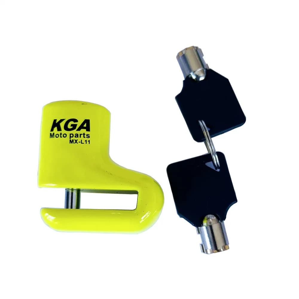 TRAVA MOTO DISCO KGA VERDE