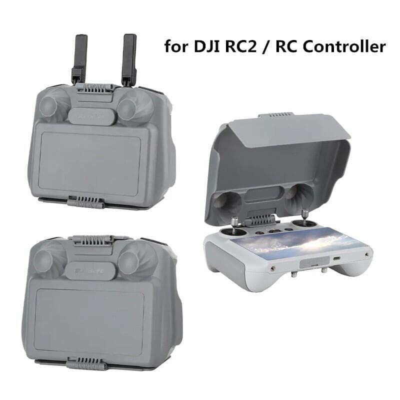 Capa Protetora De Tela Para DJI RC 2 Controle Remoto Sunshade Silicone Proteção Air 3 Mini 5/4 Pro Drone Acessórios