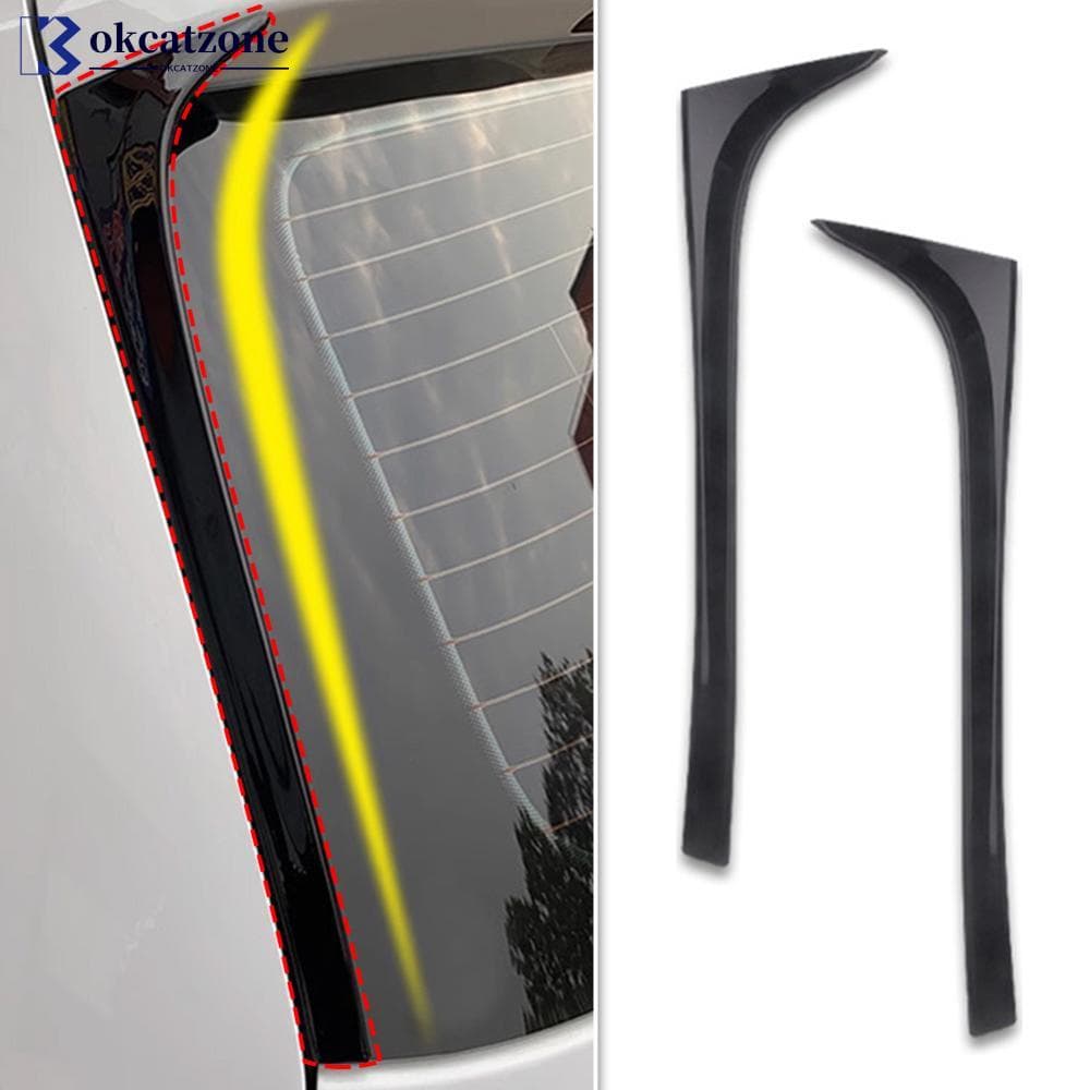 OKCATZONE Par De Canards De Janela Traseira Acessórios Para VW Golf 7 7,5 MK7 Mk7,5 14-18 R3V7