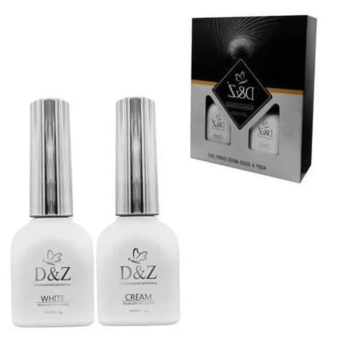 Esmalte Em Gel-Francesinha KIT D&Z  Seca Na Cabine Uv/led