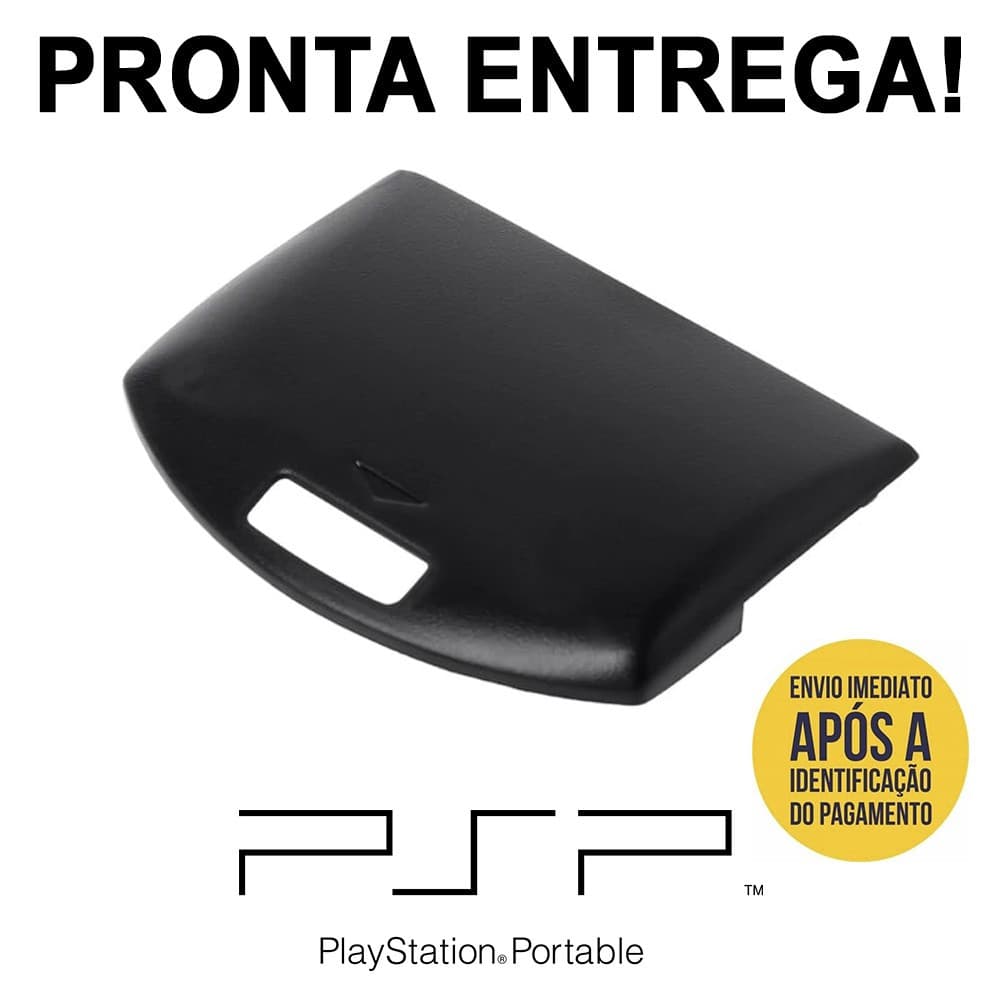 Tampa Bateria Para Psp Série 1000 Fat Traseira