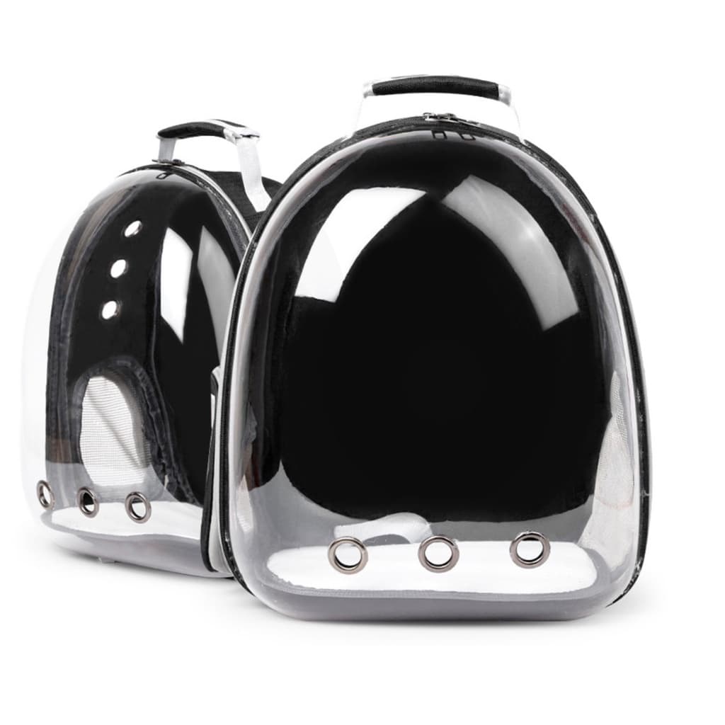 Mochila Bolsa para Pet Astronauta Mochila Transparente Visão Passeio Respirável Para Gato e Cachorro