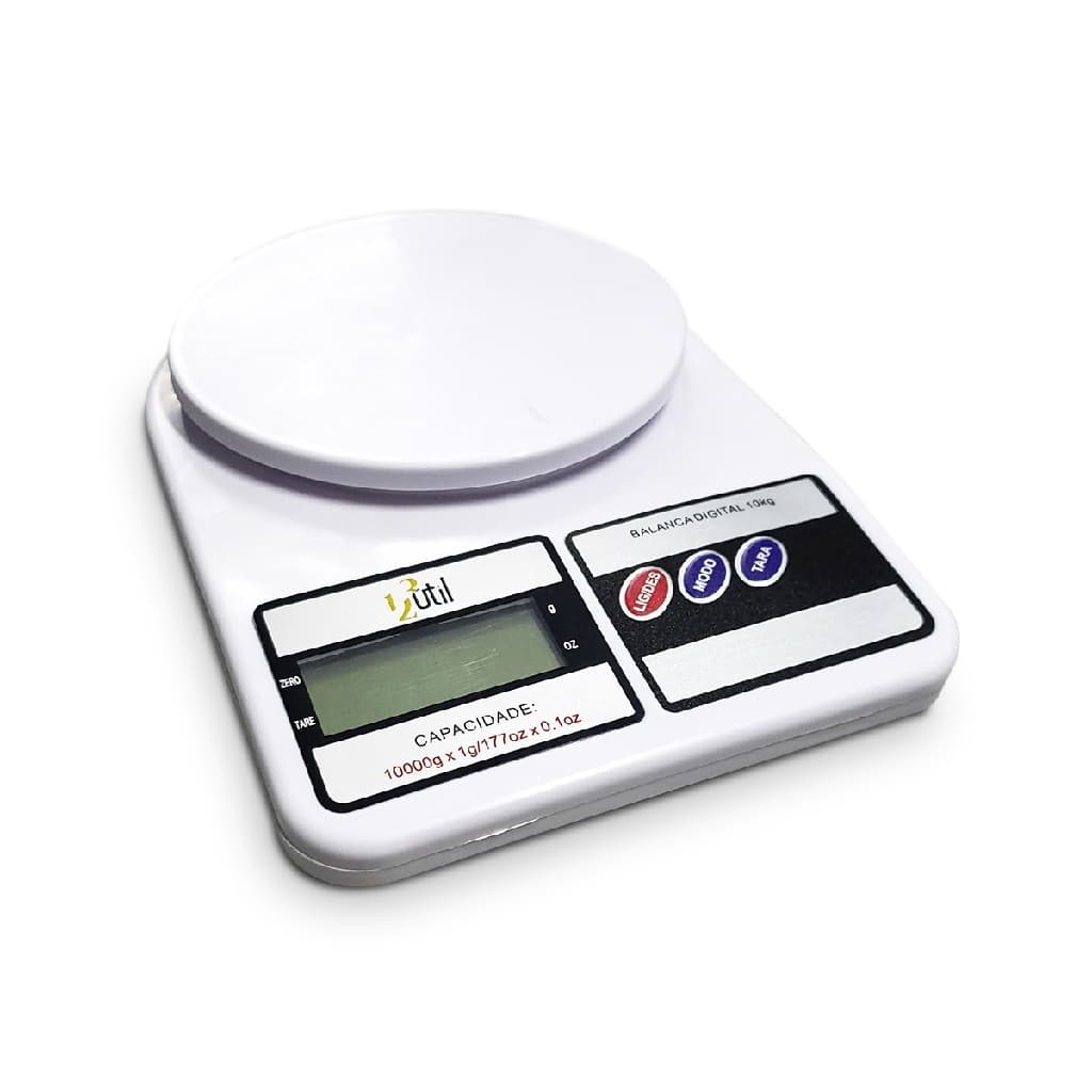 Balança Digital De Precisão Cozinha 10kg Nutrição E Dieta