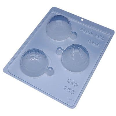 Forma de Acetato Bolas para Enfeites de Natal BWB