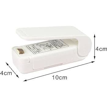Mini Seladora Portátil De Embalagens E Plásticos Alimentos