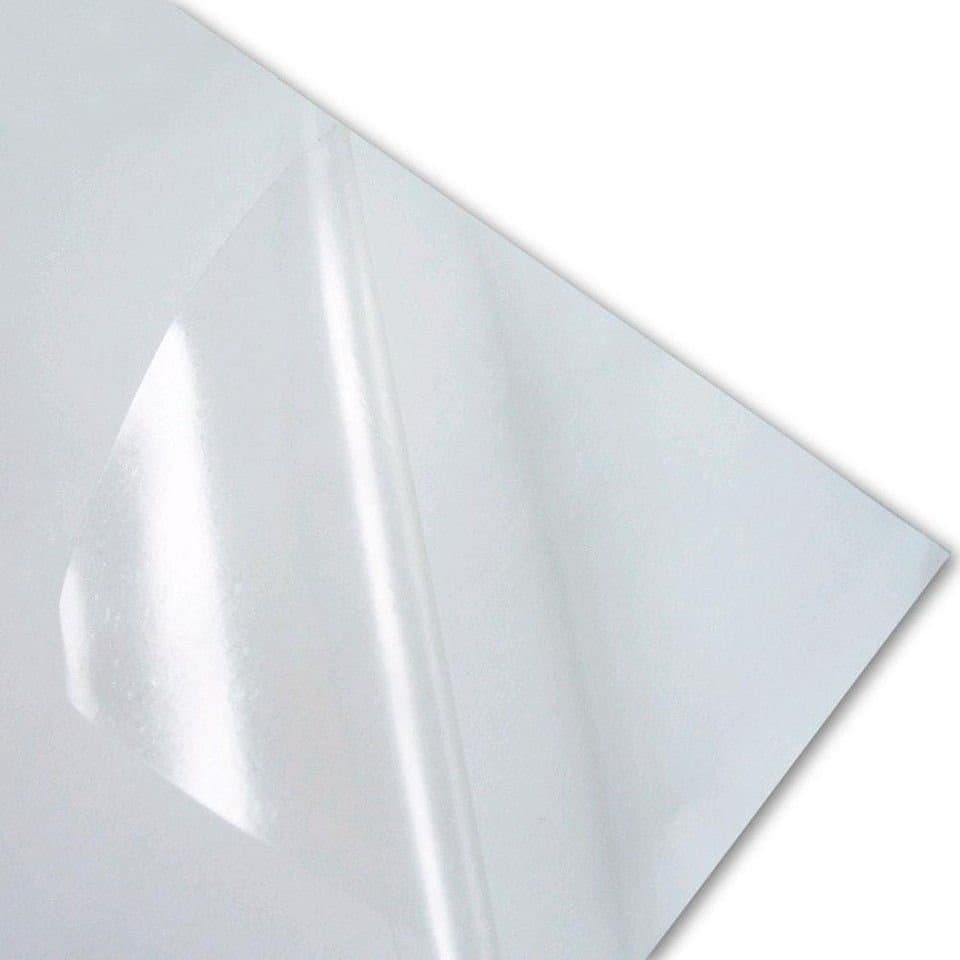 100 Bopp Adesivo Vinil Laminação A Frio A4 Transparente
