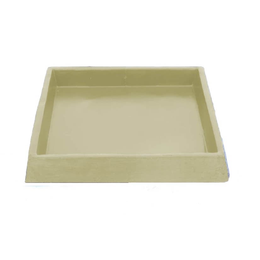 Suporte Prato Vaso 24x24 Interno 20 Quadrado Polietileno