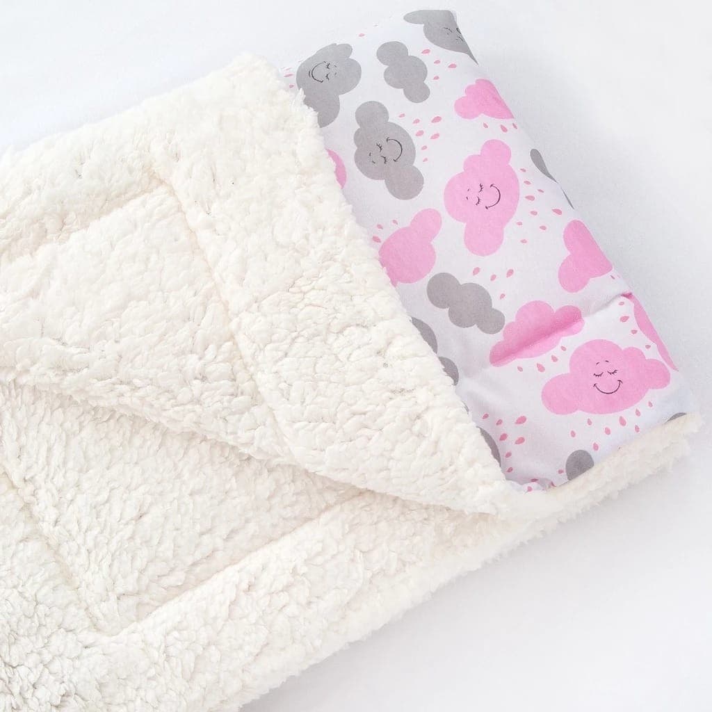 Manta Cobertor Para Bebe Sherpa lãzinha de carneiro