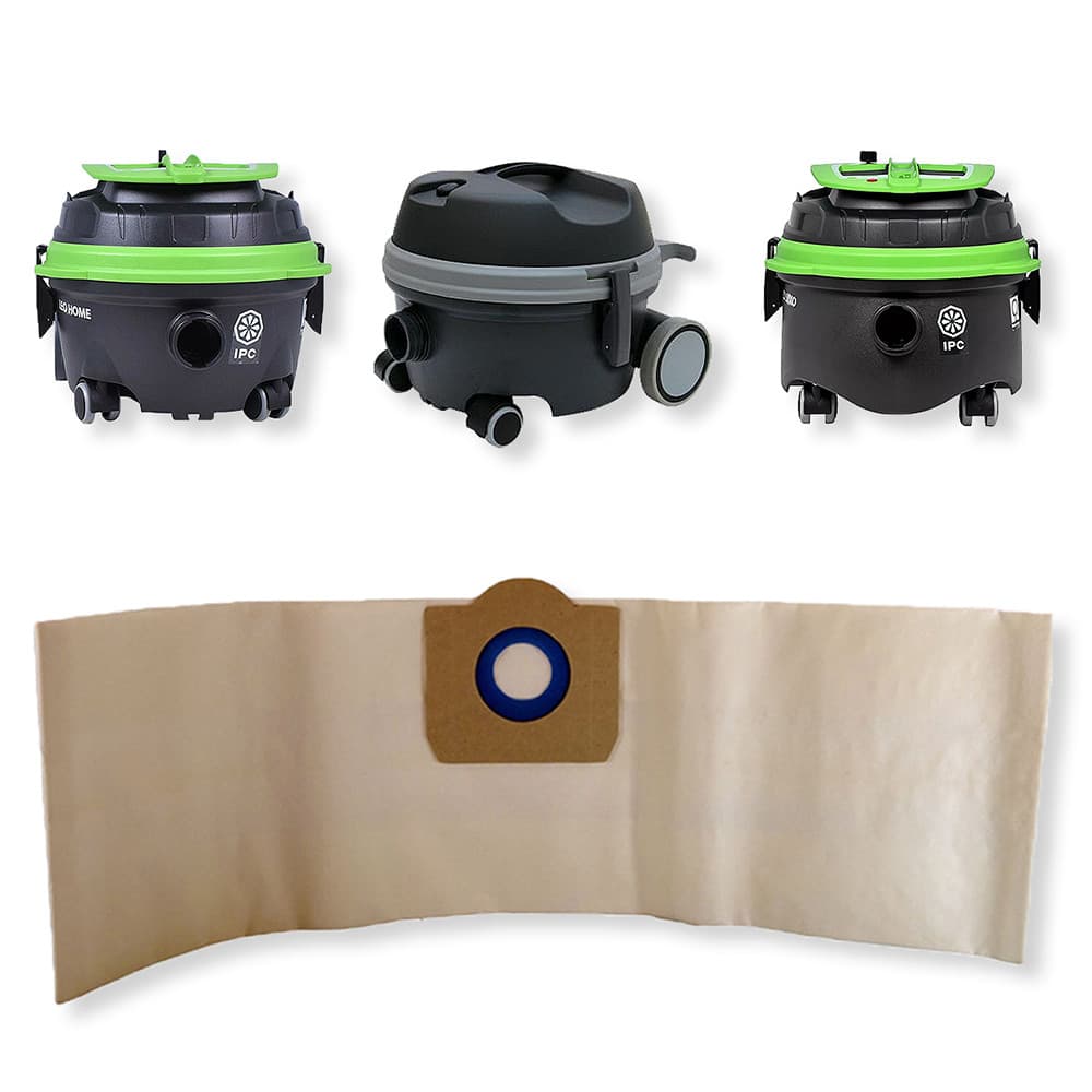 3 Saco Descartável para Aspirador de Pó IPC Soteco Leo - Leo Home - Leo Luxo
