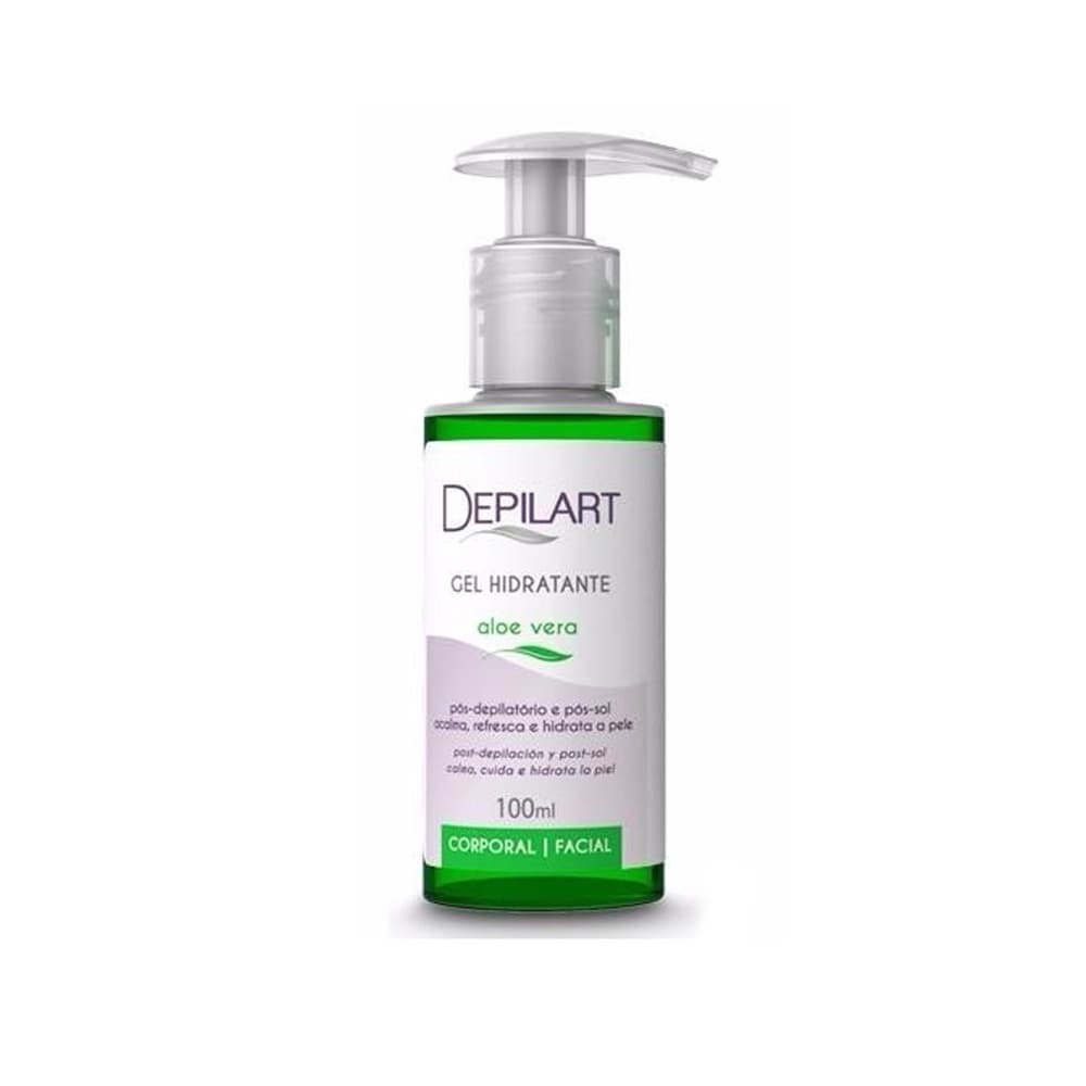 Gel Hidratante Aloe Vera 100ml Depilart