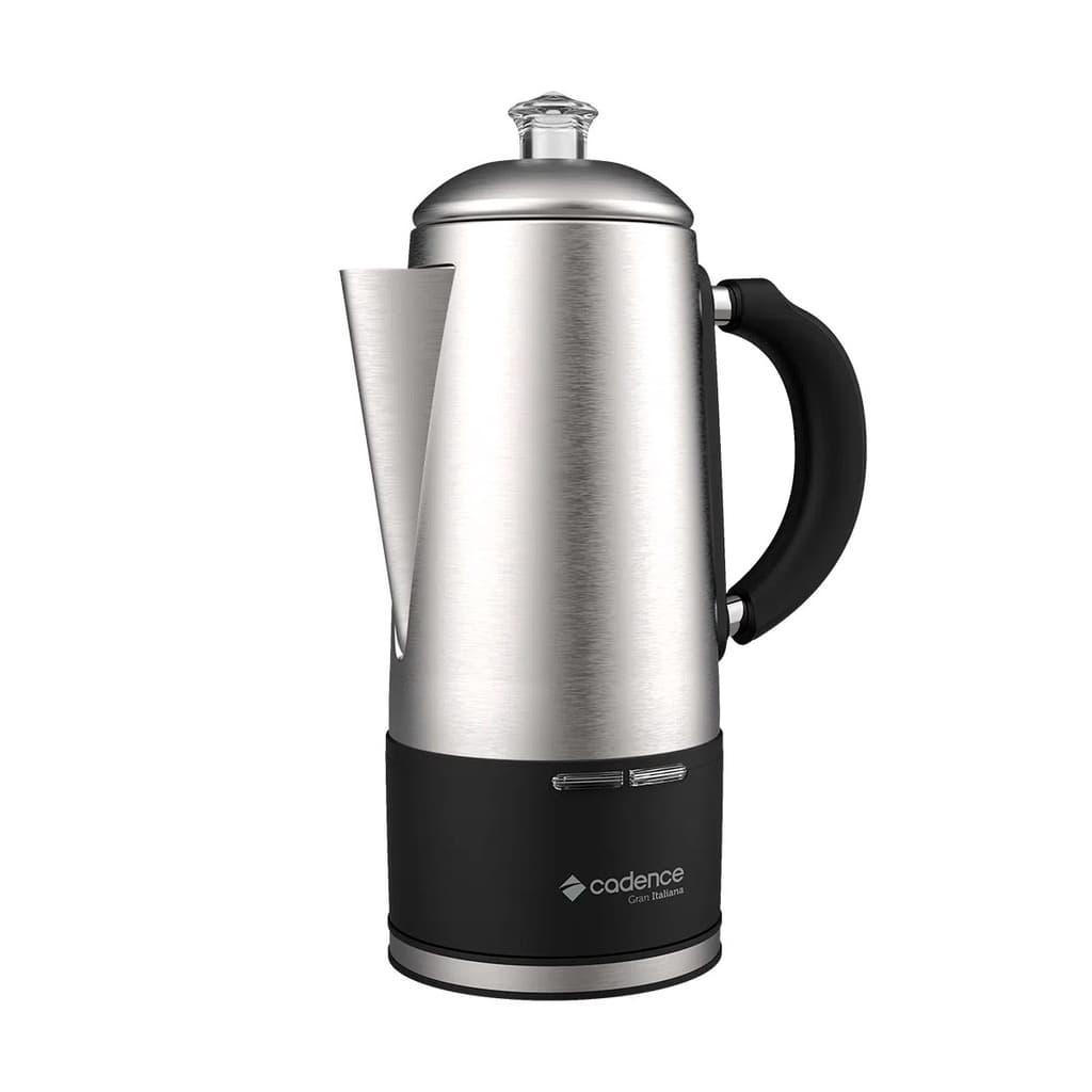Cafeteira Elétrica Cadence Italiana Gran Inox CAF120 1,5l Filtro Permanente Percolação Base Aquecimento