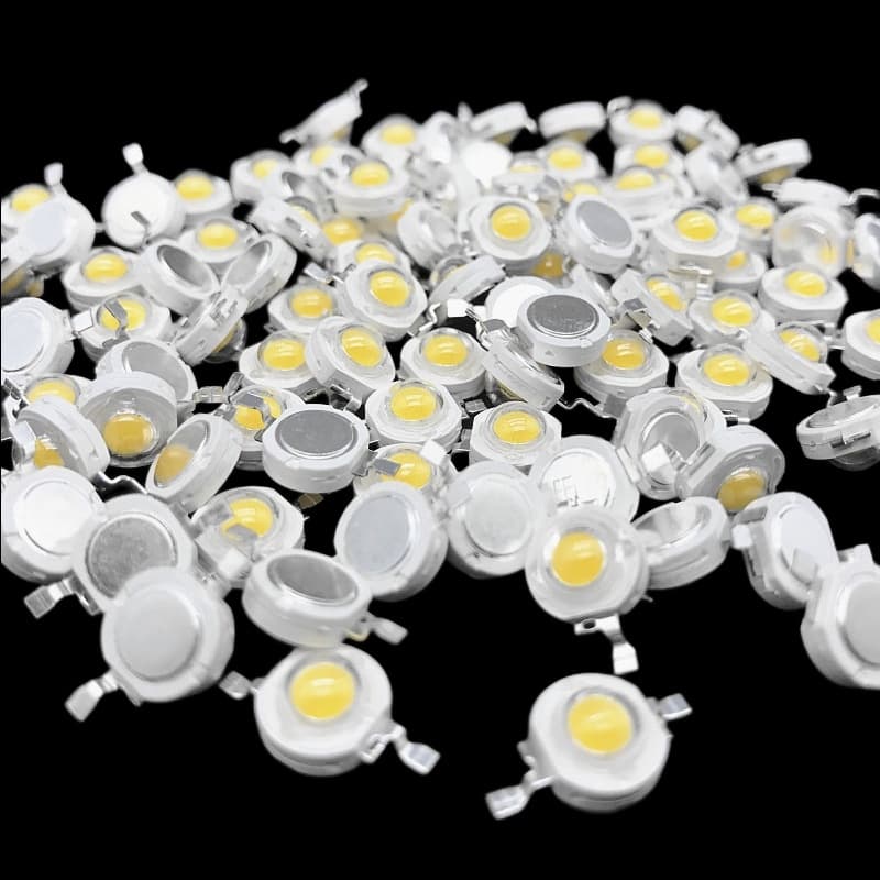10pcs 1W 3W 5W Lâmpadas LED De Alta Potência Diodos Full Watt Branco Vermelho Azul Verde Amarelo RGB Para Blubs Spotlight Downlight Chip