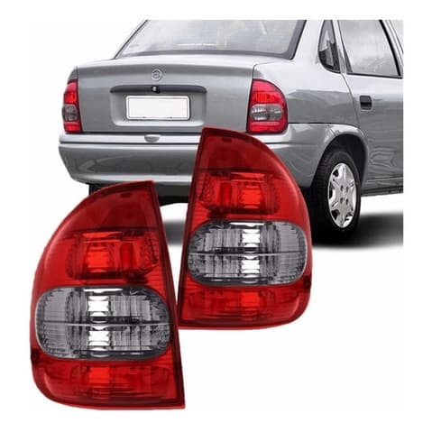 Par Lanterna Corsa Sedan Classic 2000 01 02 03 04 05 06 07
