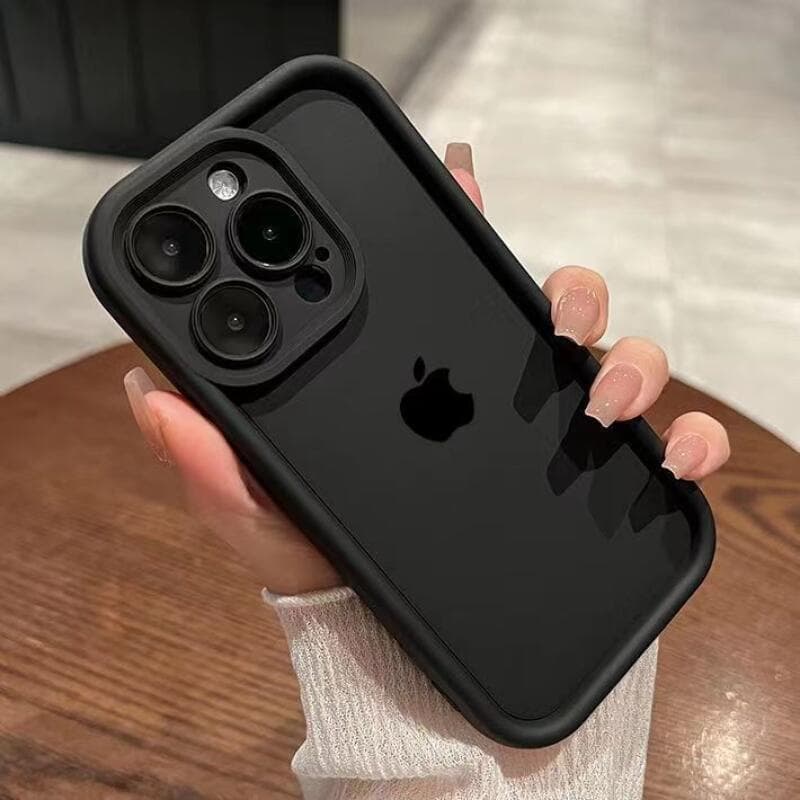 Capa Macia Luxuosa De Cor Sólida Para iPhone Air 17 16 15 14 13 12 11 Pro Max À Prova De Choque