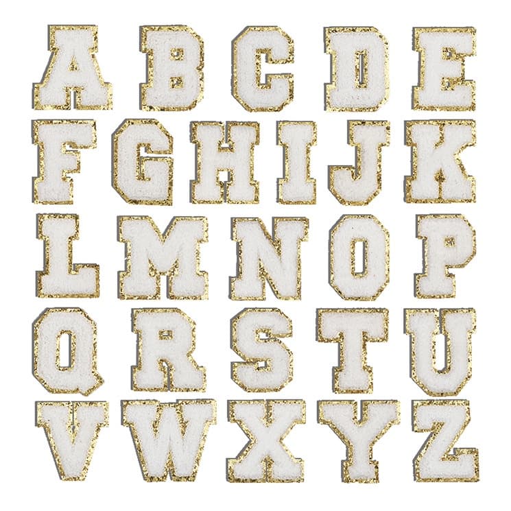 1 Pcs Branco 6cm Phnom Penh Letras Patch Bordado Termocolante Hot Melt Adesivo Patches Para Roupas