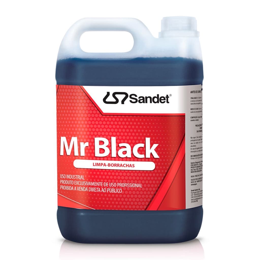Mr. Black Protege Contra Poeira Renova Cor Dos Pneus 5l