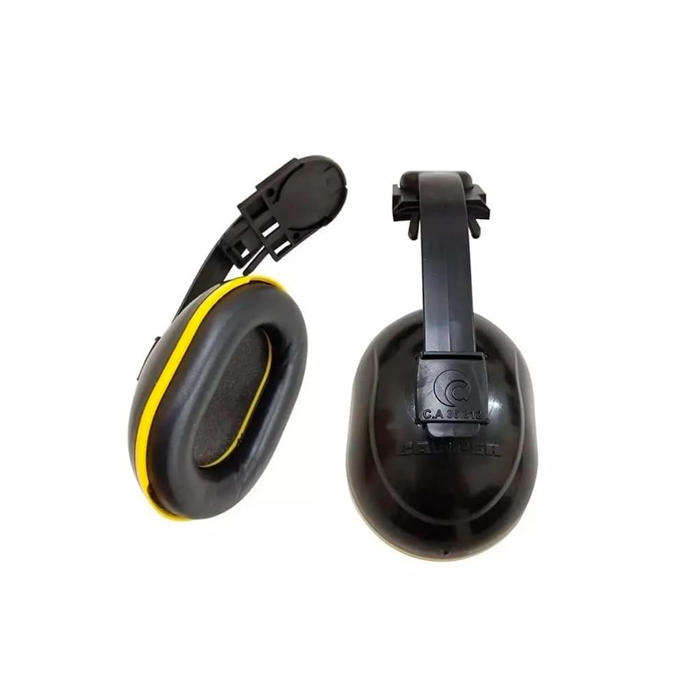 Abafador de Ruídos Concha Kit Acoplar Profissional Protetor Auditivo Auricular Proteção de Ouvido Epi