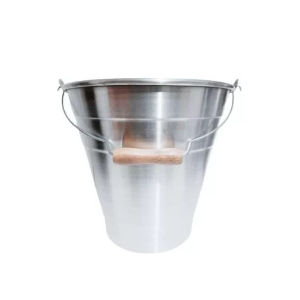 Balde de Aluminio 16 litros Resistente Multuso