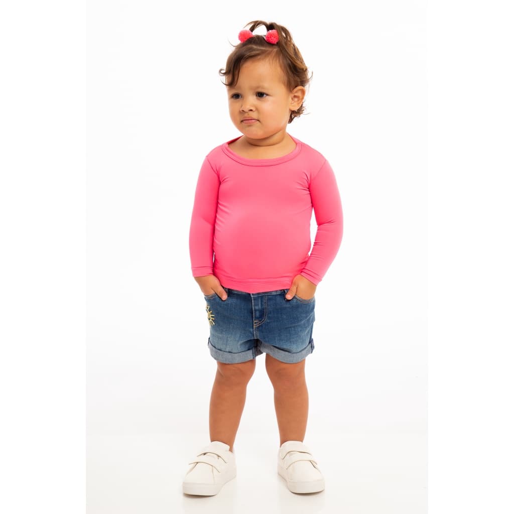 Camiseta Térmica Infantil  Proteção Solar Uv 1/3 ANOS PRAIA