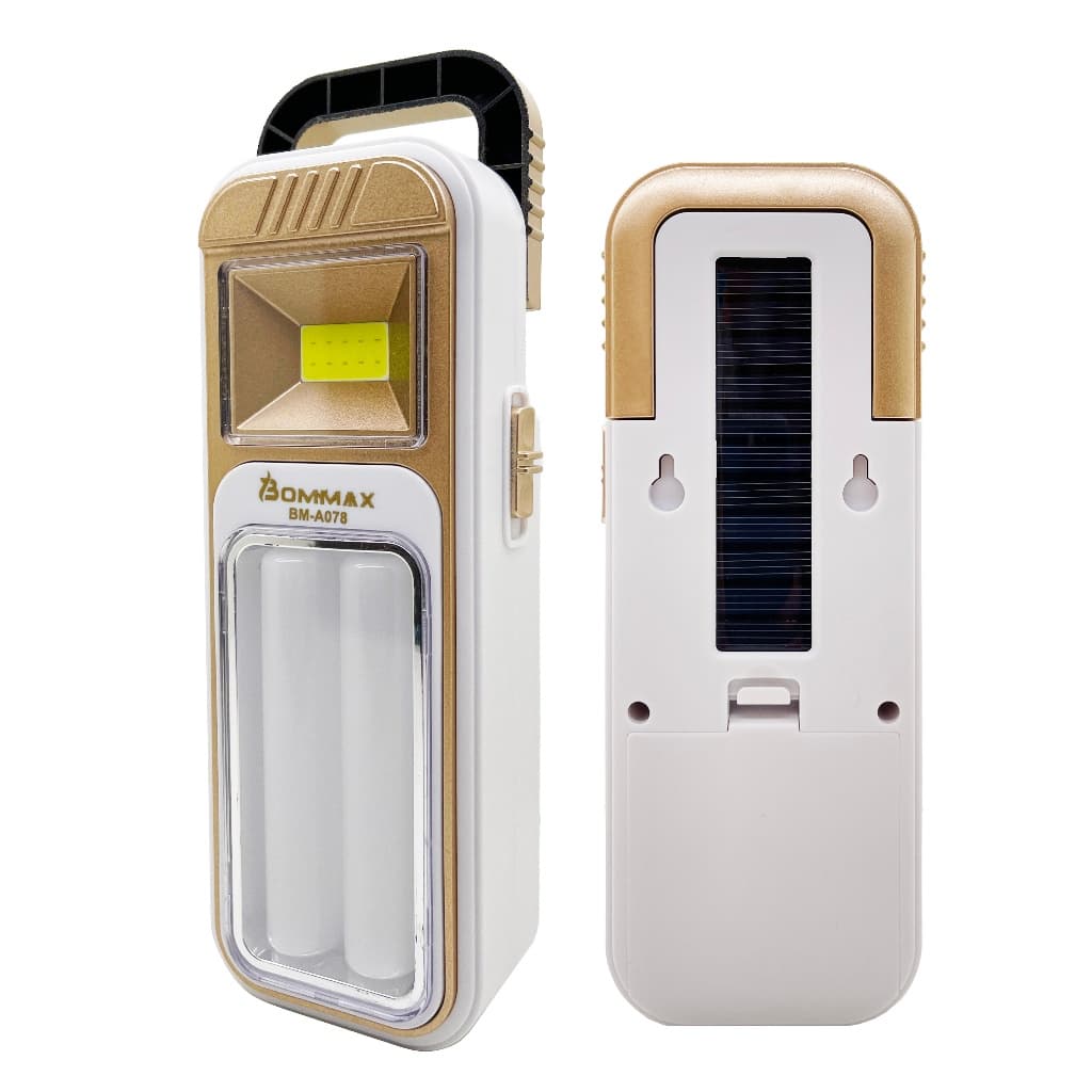 Luz de Emergência c/Carregamento Solar - Bommax A078