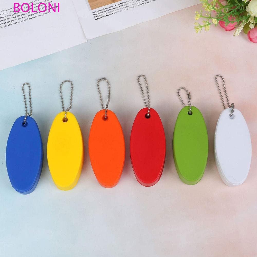 Chaveiro Flutuante De Espuma BOLONI , De Surf Com Bóia Anti-Perda Simples E Conveniente , Oval