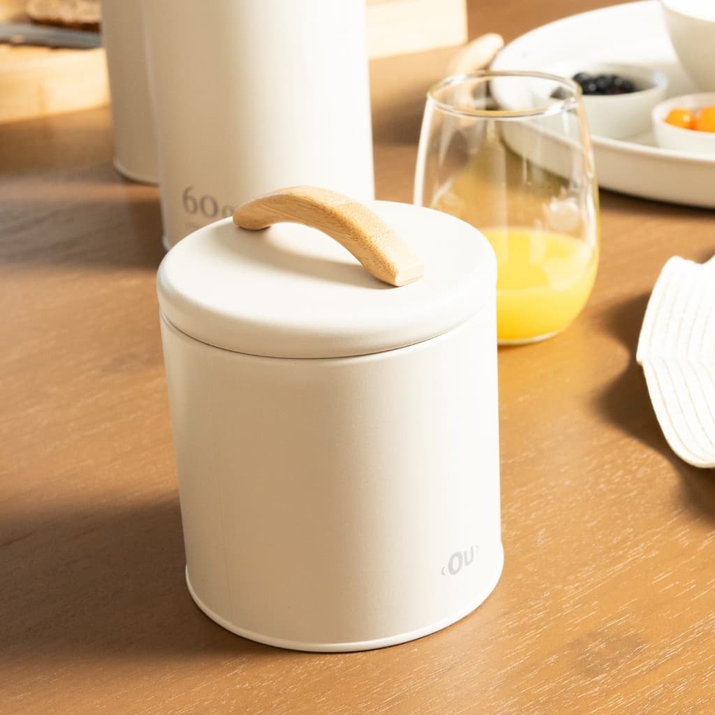 Pote Hermético Mantimentos Lata Sense 0,8l Condimentos Ou