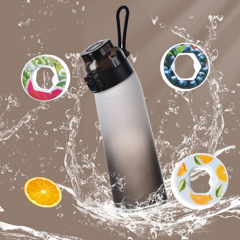 Garrafa De água Air Fragrância De Frutas Com Aroma 650ML Esportiva Ao Ar Livre