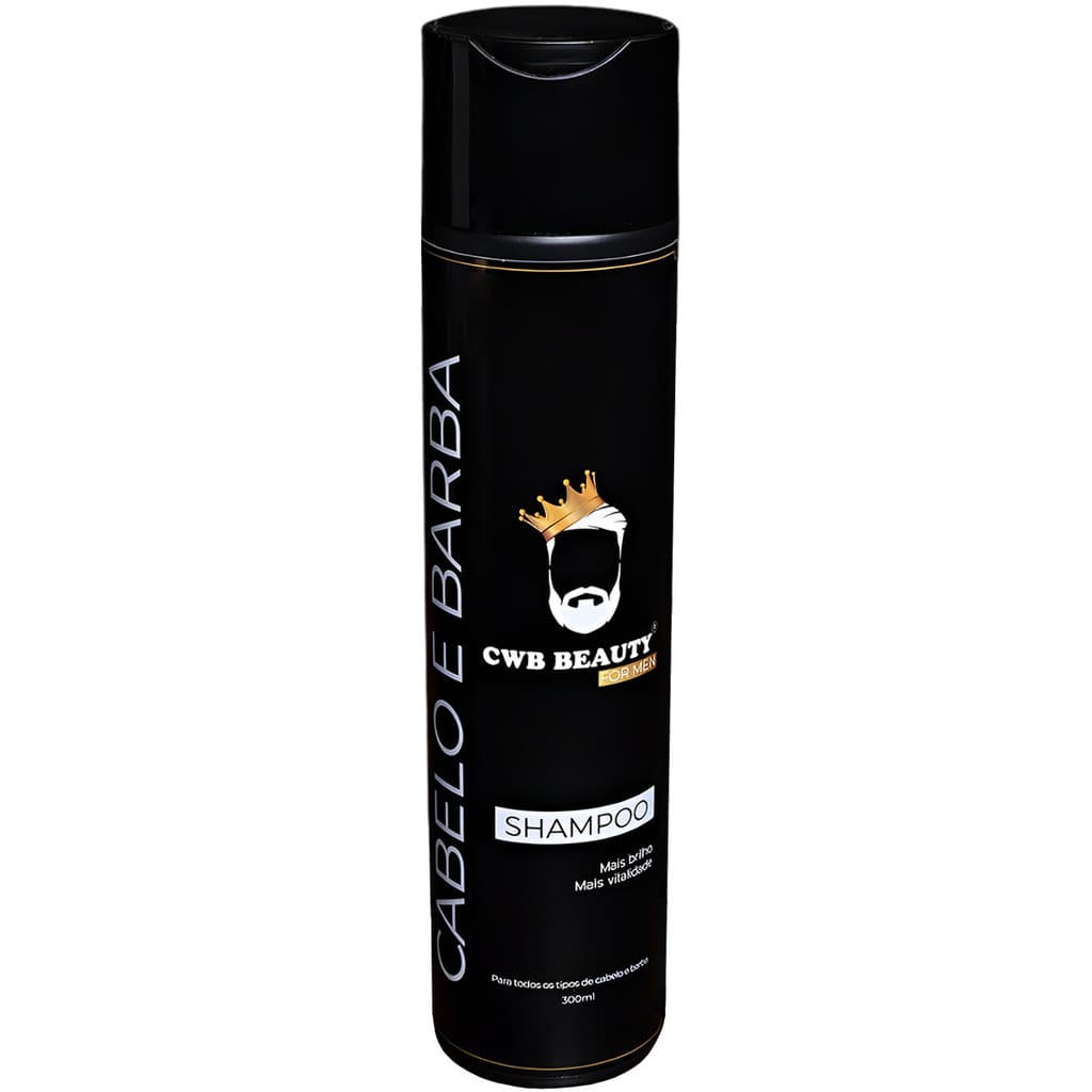 Shampoo Masculino Hidratação Anti-caspa Todo Tipo De Cabelo Fio Homens 300ml CWB Beauty