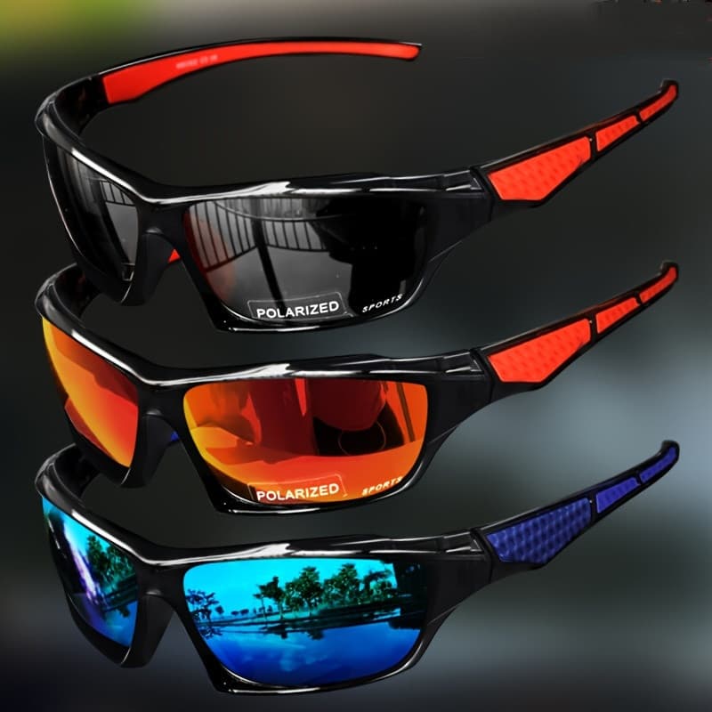 Óculos De Sol Polarizados Esportivos Filme Colorido Ao Ar Livre Para Homens E Mulheres Pesca Ciclismo Proteção Uv400