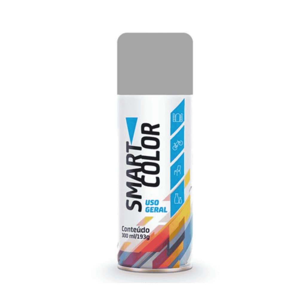 TINTA SPRAY CINZA 300ML- SMART COLOR