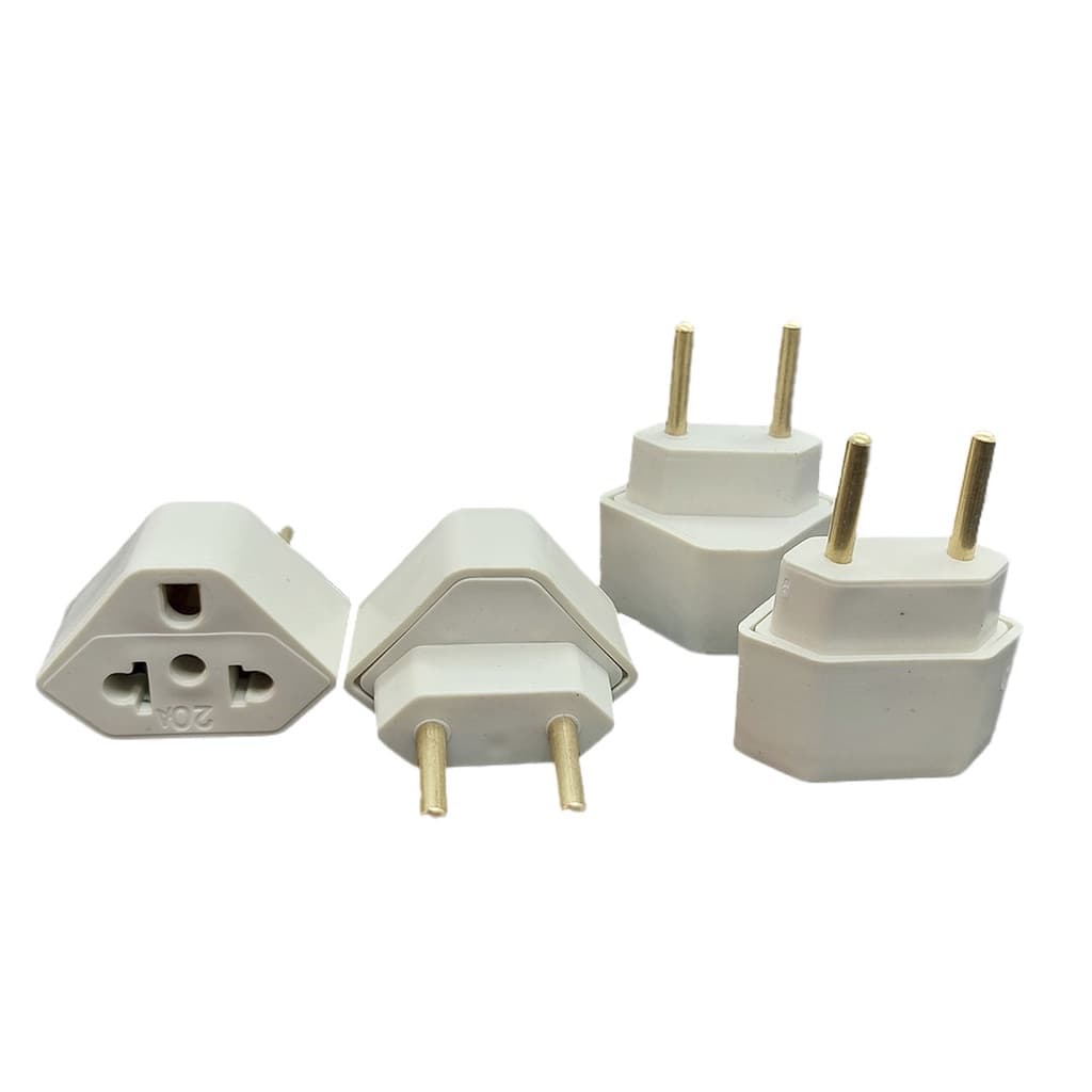 Kit 10 Adaptador de Tomada Triangular Benjamin T Pino 20 Amperes