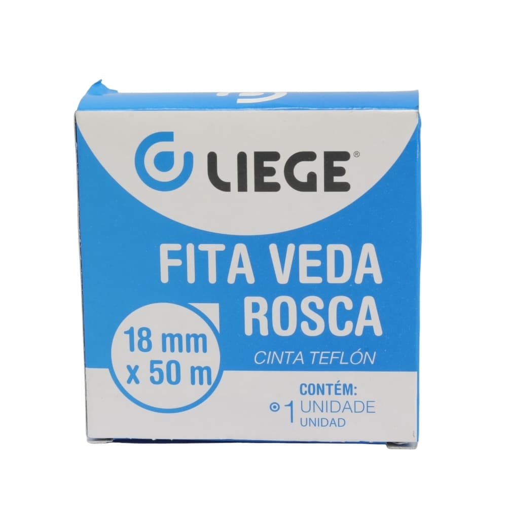 Fita Veda Rosca 18mmx50m - Liege