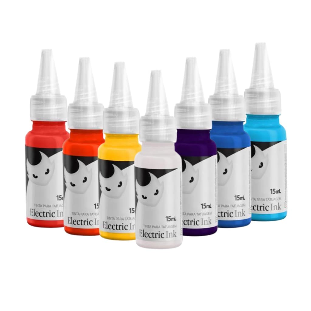 Tinta para Tatuagem Electric Ink - 15ml