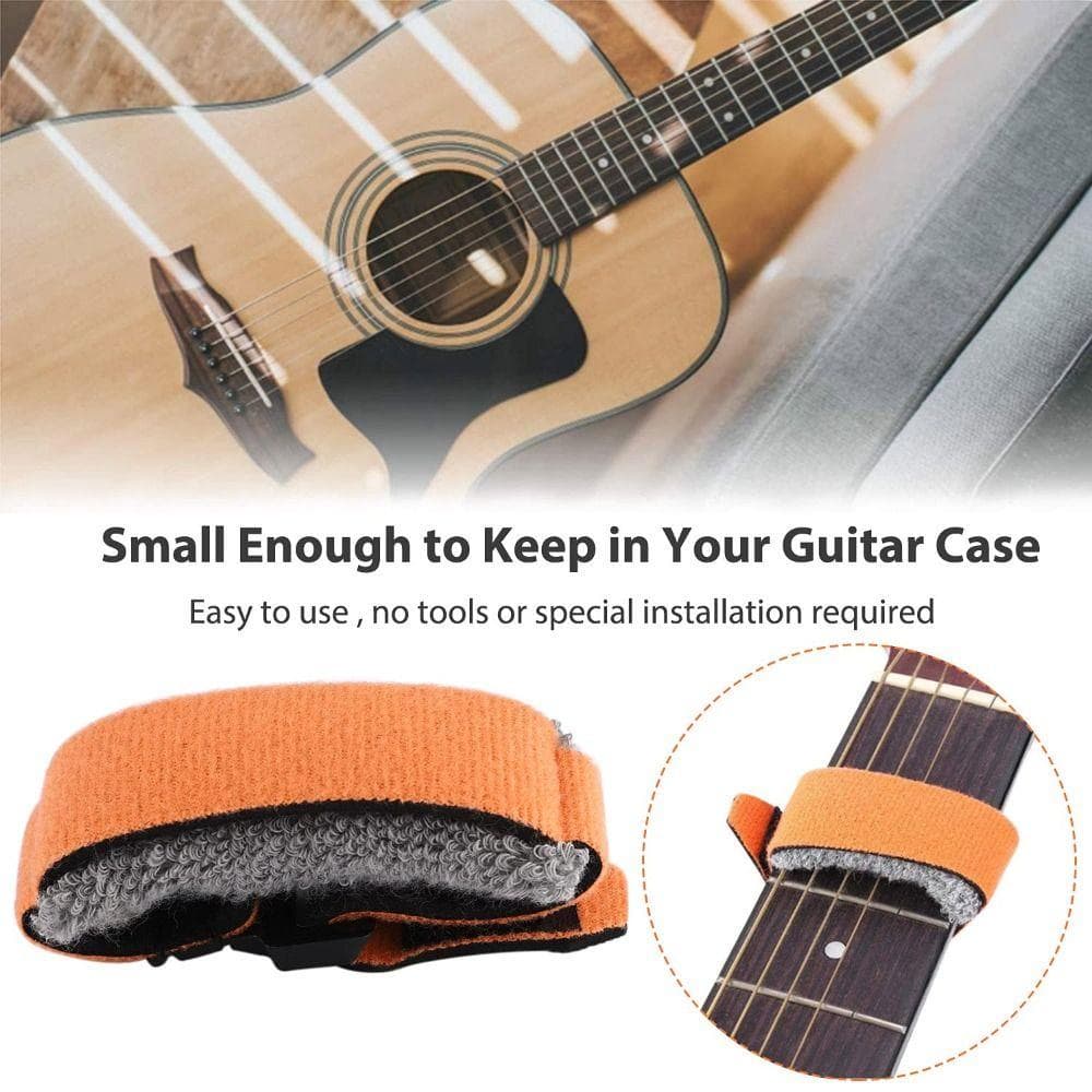 DARNELL Fret Wrap , Cor Com Estampa De Leopardo , Fácil De Instalar , Fita À Prova De Som Para Guitarra , Corda De Prote