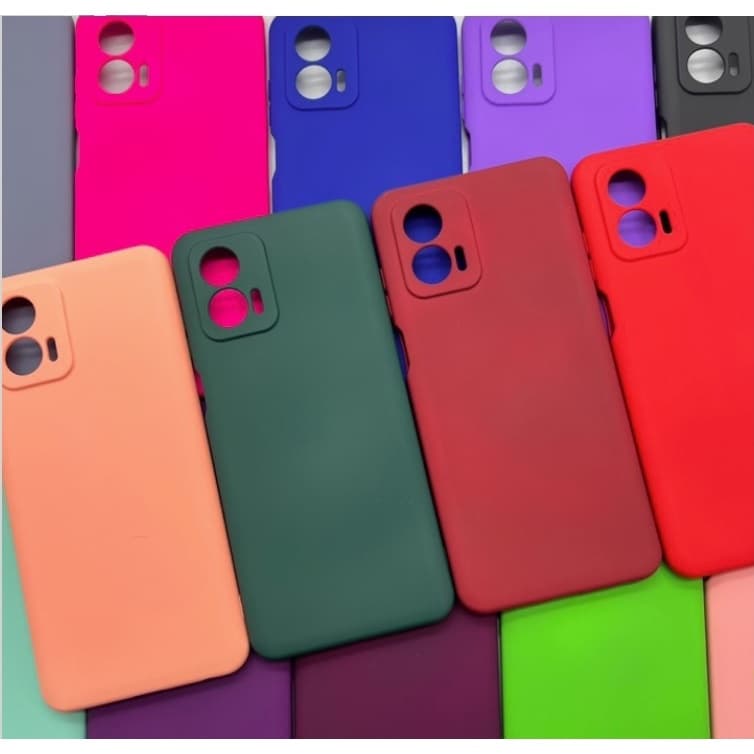Capa Capinha Case Motorola Moto G73  Silicone Aveludado Proteção de Câmera